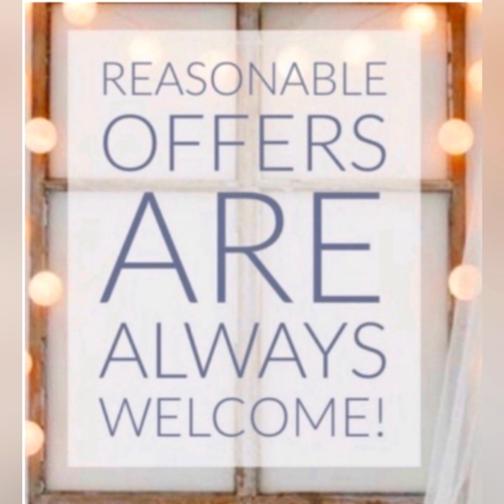 Offers Welcome!